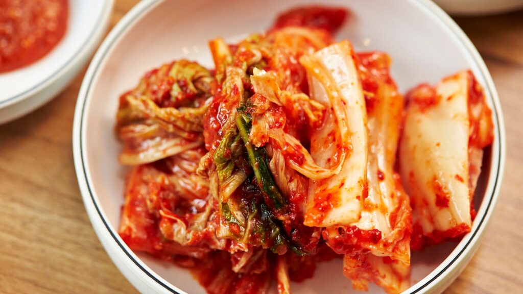 bowl of kimchi