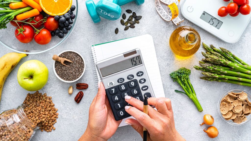 visual presentation of what is calorie counting